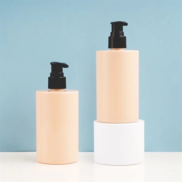 300ml Colors Flat Shaped Shampoo Packaging Bottles
